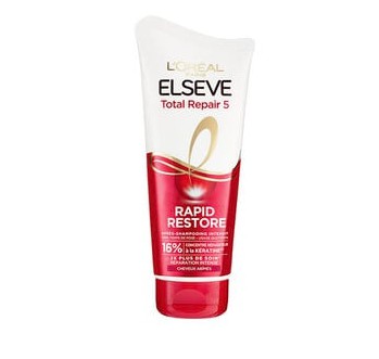 Elseve Total Repair 5 Rapid Restore Après-shampoing intensif Réparation intense